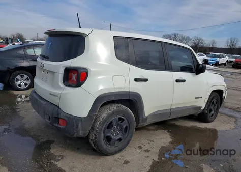 2017 Jeep Renegade Sport из США, поврежденный, VIN ZACCJAAB7HPF46509